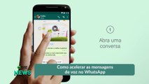 Como acelerar as mensagens de voz no WhatsApp