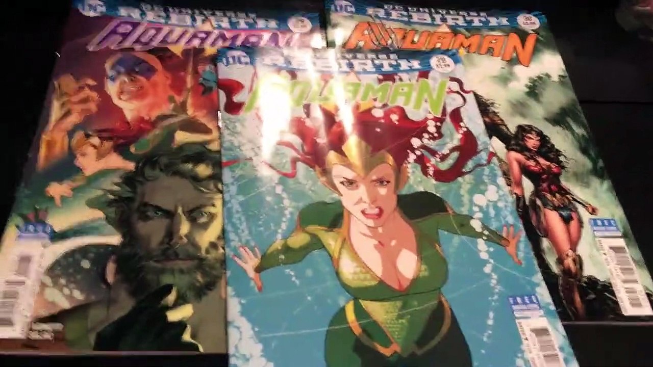 Comic Cover Critique: Joshua Middleton's Solid Aquaman Variants