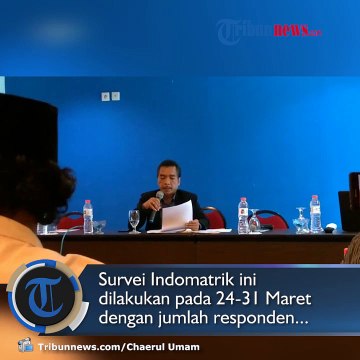 Survei Indomatrik: Elektabilitas Prabowo-Sandi Ungguli Jokowi-Ma'ruf