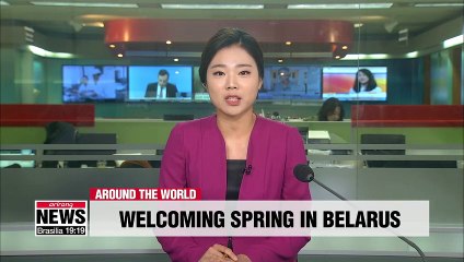 Fun-filled farewell to winter in Belarus