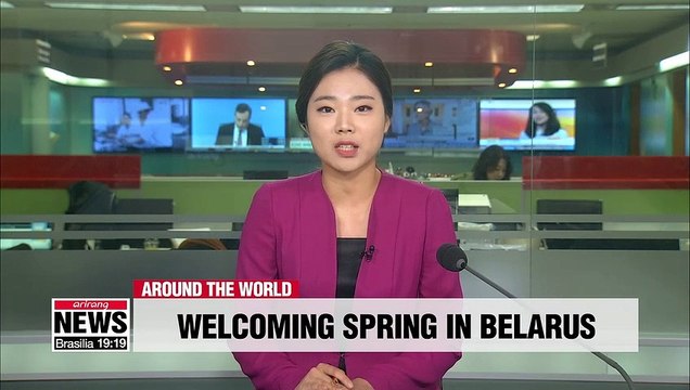 Fun-filled farewell to winter in Belarus