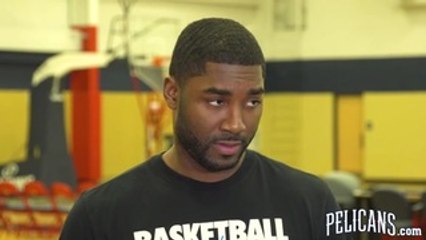 2018-19 Pelicans End of Season Media Availability: E'Twaun Moore