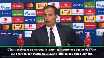 Quarts - Allegri : "Un résultat positif"