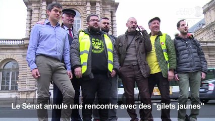 "Gilets jaunes": rencontre annulée au Sénat
