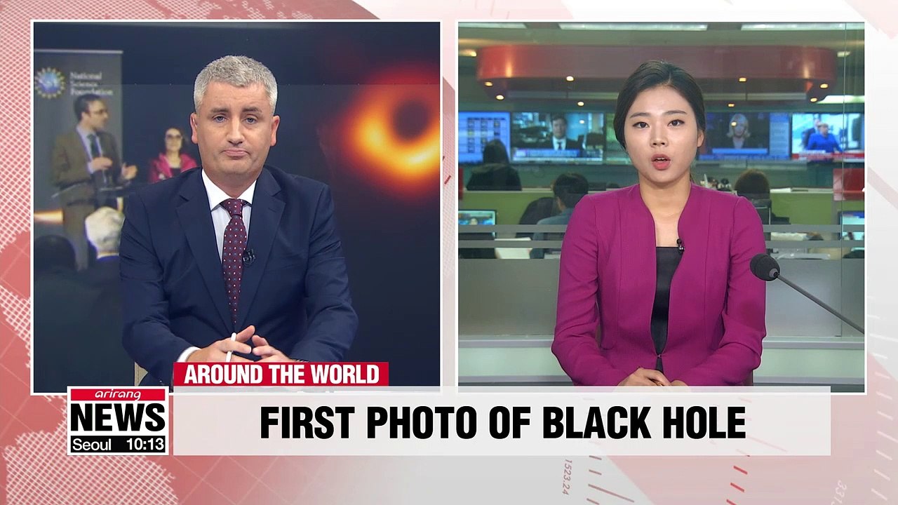 First real image of black hole unveiled