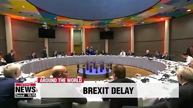 EU leaders agree to delay Brexit until October 31