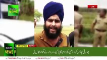 Sikh truck driver confronts UP cops with a sword after officials ‘pulled’ his beard
