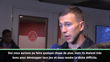 Quarts - Bernardeschi : "Nous aurions pu faire mieux"