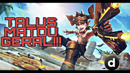 TALUS MATOU GERAL!!! | Paladins