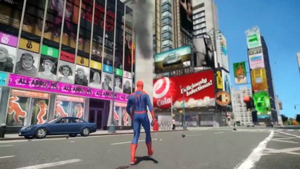 Amazing Spider-man vs IRON MAN - EPIC BATTLE - Grand Theft Auto