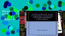 About For Books  Instructional and Cognitive Impacts of Web-Based Education Complete