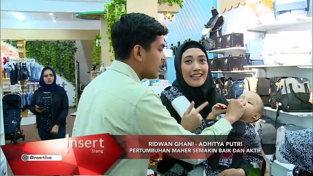 INSERT - Usia Anaknya Genap Satu Tahun, Ridwan Ghani dan Istri Belanja Perlengkapan Anaknya