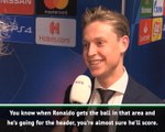 De Jong can't help but admire Ronaldo's goalscoring