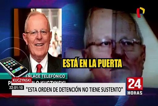 Por caso Odebrecht: Poder Judicial ordenó detención preventiva contra PPK