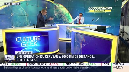 Anthony Morel: Une opération du cerveau à 3000 km de distance grâce à la 5G - 11/04
