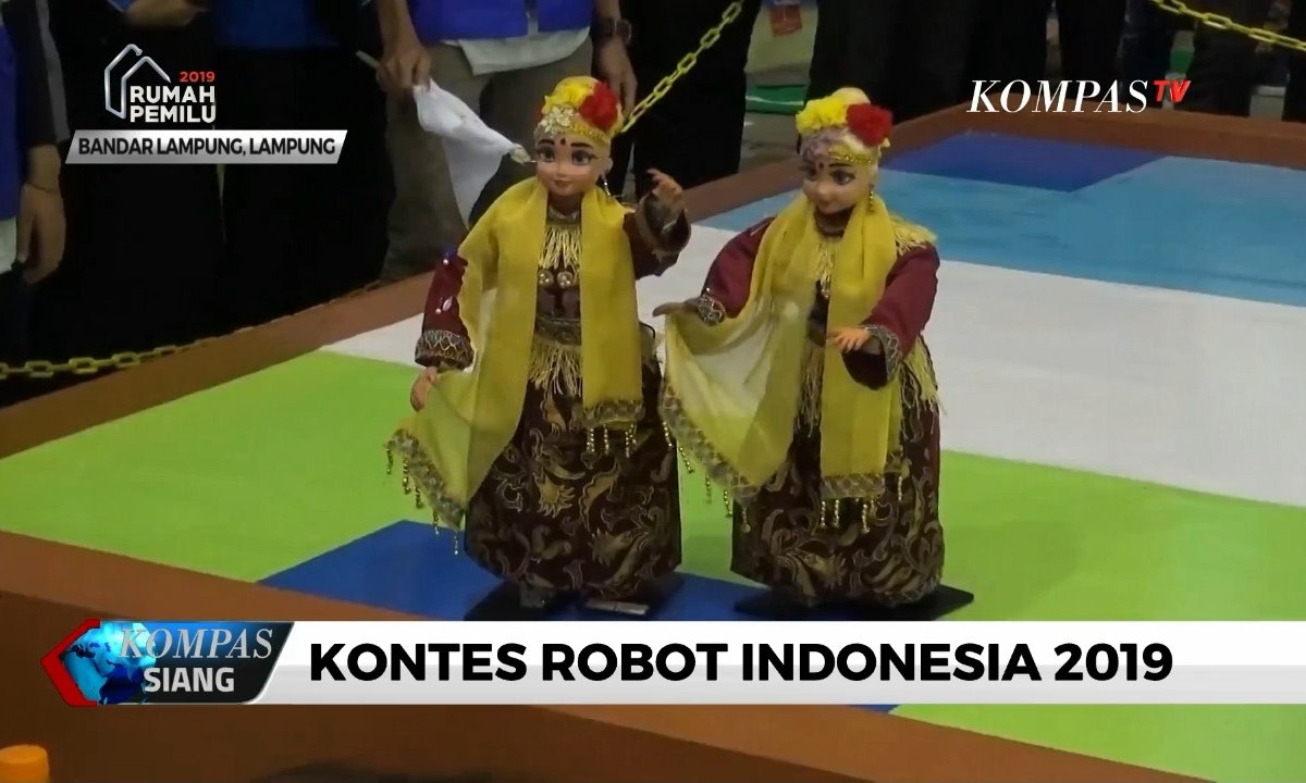 Keren! Robot Karya Mahasiswa Ini Bisa Menari Hingga Padamkan Api