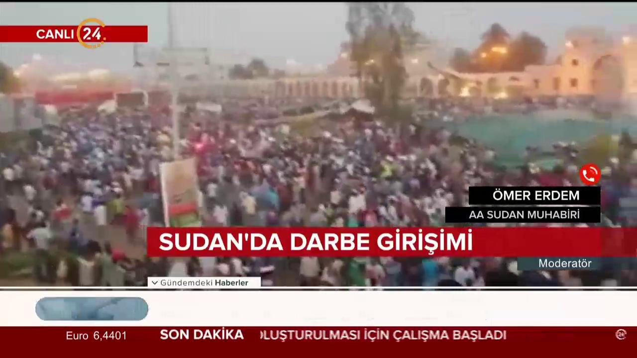 Sudan'da darbe girişimi