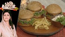 Classic Beef Cheese Burger Recipe by Chef Samina Jalil 10 April 2019