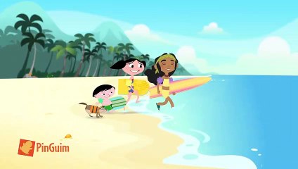 Surfando com O Show da Luna! no Guarujá/SP