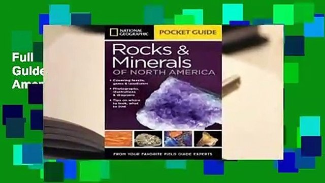 Full E-book National Geographic Pocket Guide to Rocks and Minerals of North America For Full