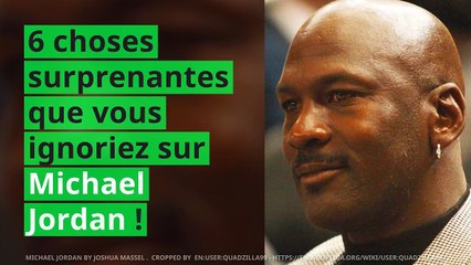 6 choses surprenantes que vous ignoriez sur Michael Jordan !