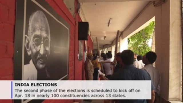 Voting begins in India's 6-week-long general elections