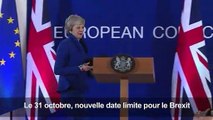 Brexit: l'UE donne six mois de plus au Royaume-Uni