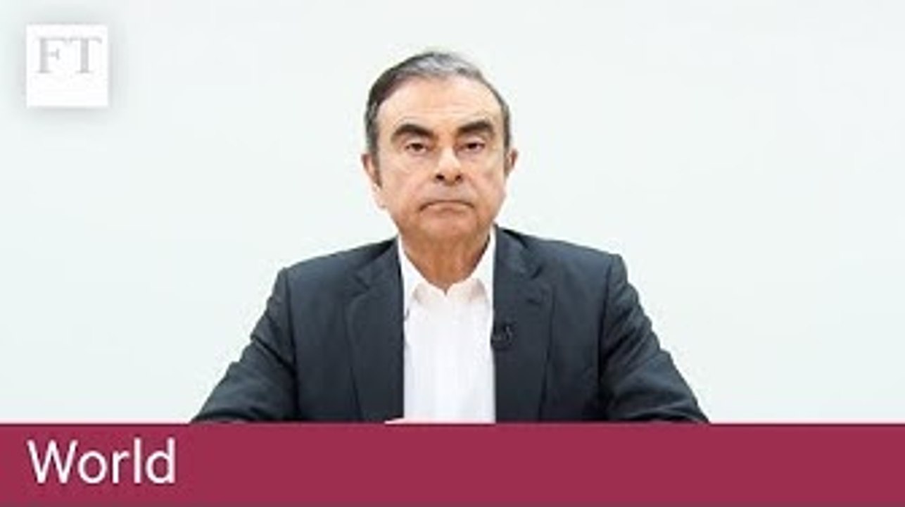 Carlos Ghosn talks