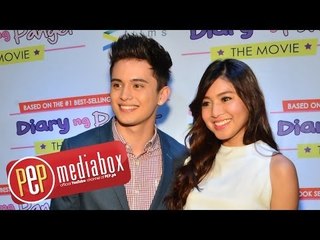 James Reid and Nadine Lustre happy with outcome of "Diary Ng Panget: The Movie"