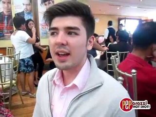 Andre Paras gives shoutout to crush