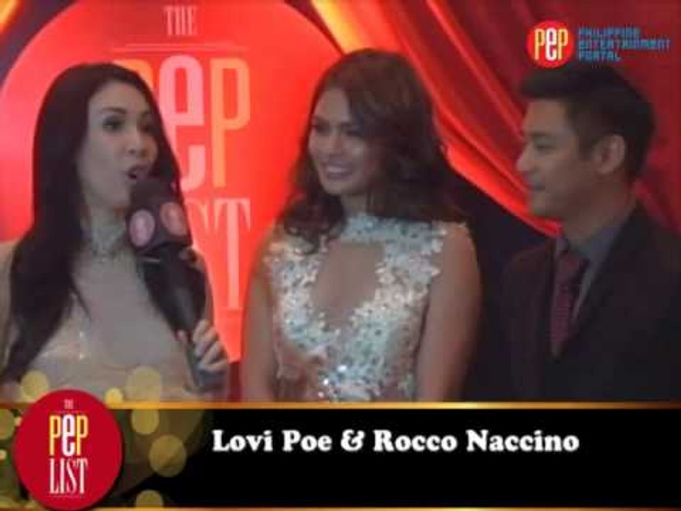 THE PEP LIST awards: Lovi Poe and Rocco Nacino
