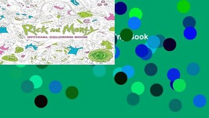 Rick and Morty Official Coloring Book (Colouring Books)