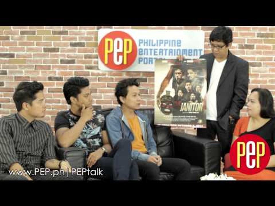 Alex Medina, Jerald Napoles, and Nikko Manalo talk about "The Janitor"
