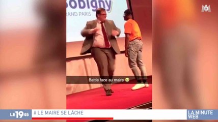 Le maire de Bobigny fait un battle de danse - ZAPPING ACTU DU 11/04/2019