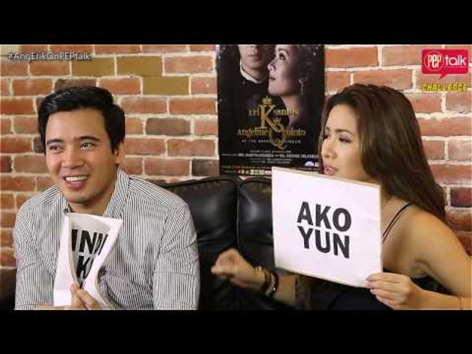 PEPtalk. Angeline Quinto and Erik Santos take the "Ako Yun, Hindi Ako Yun" PEPtalk Challenge
