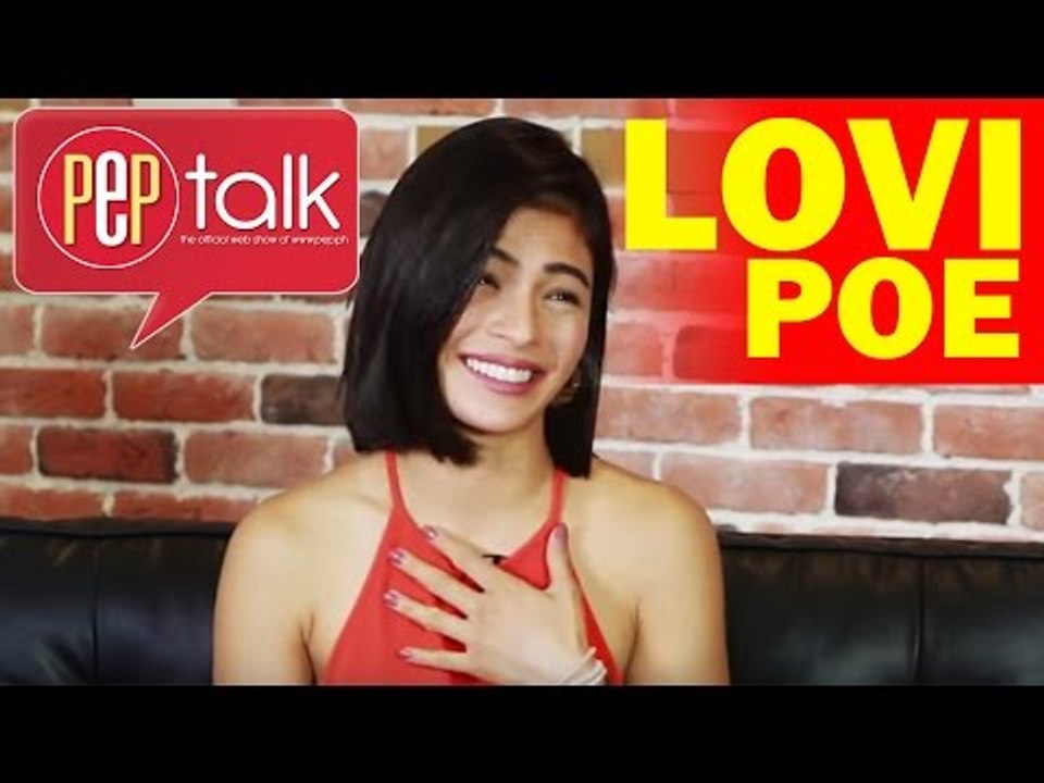 Lovi Poe on PEPtalk. Lovi does a Heart Evangelista impression