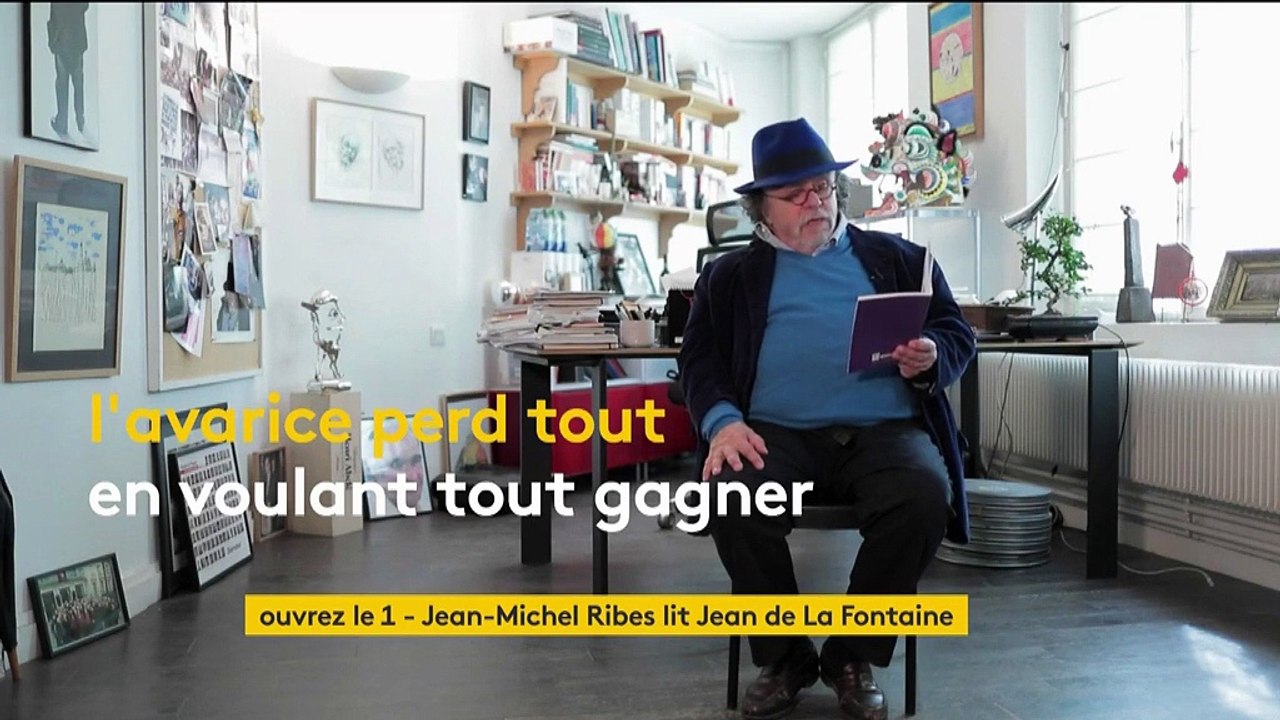 Jean-Michel Ribes lit la fable "La Poule aux œux d'or" de Jean de La Fontaine