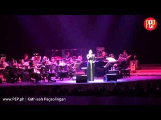 Lea Salonga performing "I'd Give My Life For You" from Miss Saigon