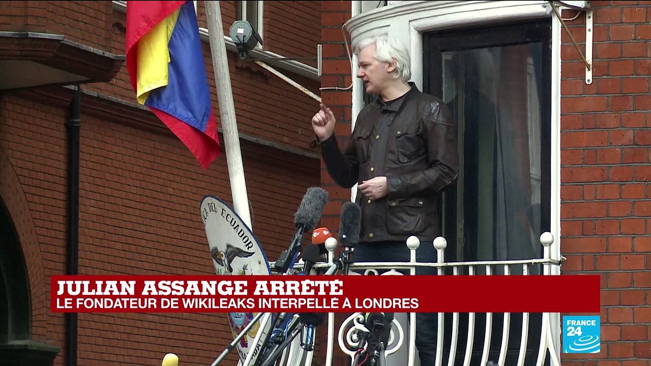 Julian Assange arrêté à Londres - Le fondateur de Wikileaks interpellé par la police