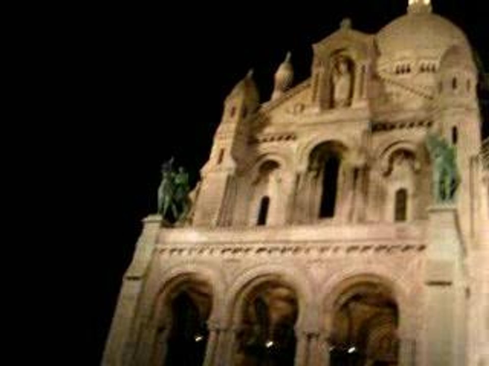 sacre coeur bei nacht