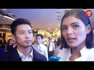 Rocco Nacino and Lovi Poe are happy for the success of AlDub