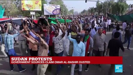 Sudan's Omar al Bashir steps down, say government sources