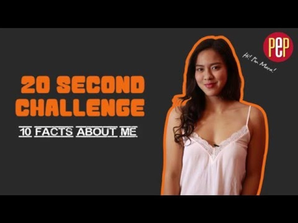 20-second challenge with Mara Lopez