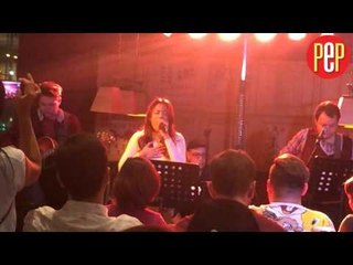 Morissette Amon grants fans' request to sing Adele's "Hello."