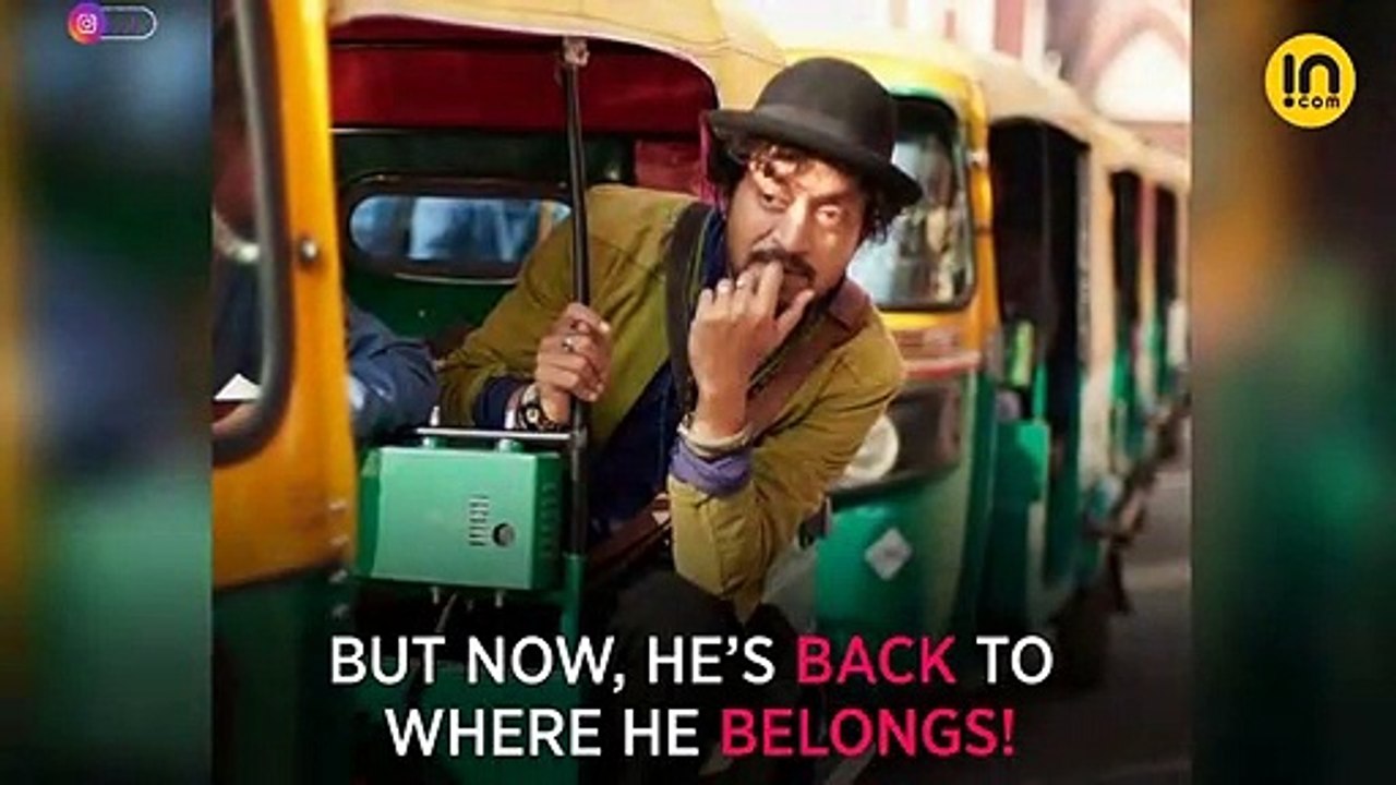 Video alert! Irrfan Khan mobbed by an ocean of fans on the sets of Angrezi Medium
