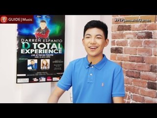 PEP Jams with Darren Espanto. "D Total Experience"