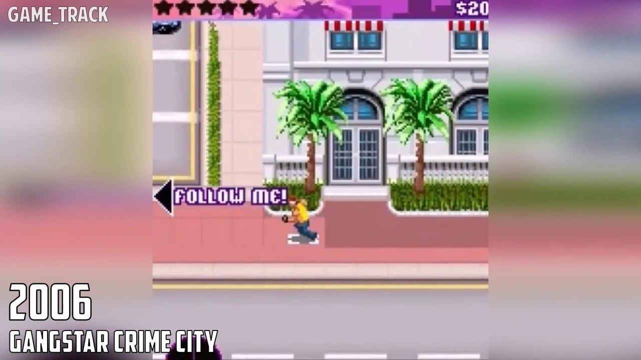 Evolution of Gangstar Games 2006-2017