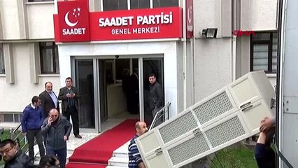 Saadet Partisi Genel Merkezi Tahliye Ediliyor -3