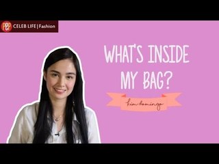 What's inside Kim Domingo's bag