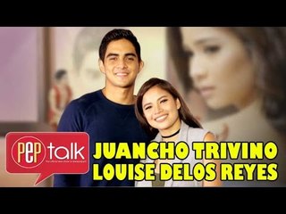 PEP TALK. Louise delos Reyes and Juancho Trivino: Magkaibang Mundo is really a different world